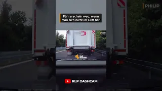 Wenn man sich wegen Kindergarten anderer fast die Karre schrott fährt... | RLP Dashcam | #Shorts