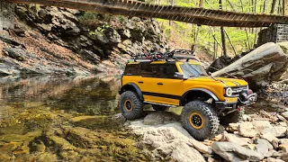 Offroad Mud, Water, Belgian Ardennes Crawling TRX4 Ford Bronco