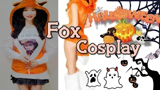 Fox costume DIY outfit reform 🎃Halloween Cosplay🦊 [ENG SUB CC] 할로윈 여우 코스프레 내돈내산 구매 및 리폼 후기