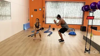 Treino HIIT para mulheres de 40 anos ou mais.