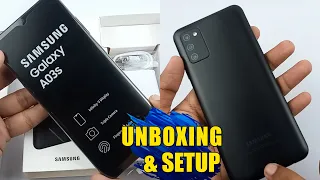 Samsung Galaxy A03s Unboxing & Setup