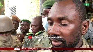 ASSIMI GOITA Le nouvel homme fort du Mali BBCinfos (JT, 20/08/2020)