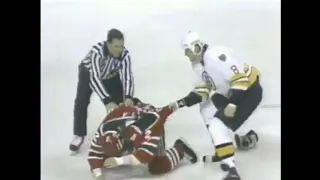 Devils - Bruins g2 rough stuff 5/4/88