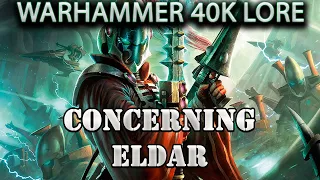 Aeldari and Drukarii Biology and Cultue (ELDAR) Warhammer 40k lore