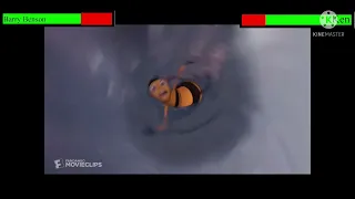 Bee movie (2007) bathroom fight with healthbars (father’s day special)
