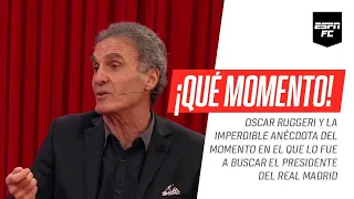 La imperdible anécdota de Oscar #Ruggeri cuando lo fue a buscar el presidente del #RealMadrid