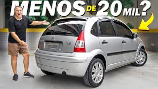 UM CARRO BARATO, COMPLETO e EXCELENTE que É DESCARTADO POR MEDO😱 Citroen C3