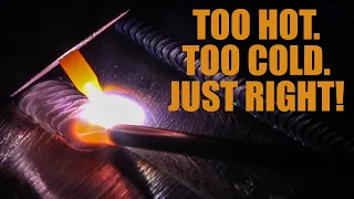 Walking the Cup TIG Welding | How hot or cold should my amps be at?