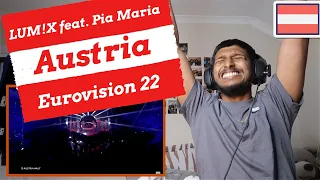 LUM!X feat. Pia Maria - Halo - Austria 🇦🇹 - Official Music Video - Eurovision 2022 REACTION | WOAH!!