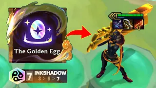GOLDEN EGG CASHOUT! Maximized Senna 3 Star ⭐⭐⭐ Carry ft. 7 Inkshadow and 6 Ghostly | TFT Set 11
