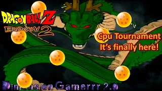 Dragonball Z Budokai 2 Cpu Tournament 1 It's finally here