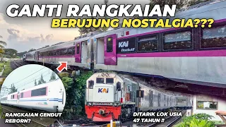 ARGO BROMO ANGGREK GENDUT REBORN?? Eksekutif Terbaru Livery Pink berdinas KA Argo Bromo Anggrek