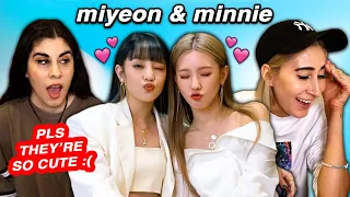Miyeon and Minnie Girlfriend Moments ☹️💕 (G)I-DLE Mimin