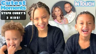 Steph Curry & Ayesha Curry Kids: Riley, Ryan & Canon Curry Cutest Moments to Date!
