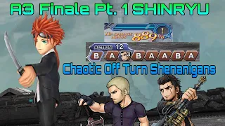 DFFOO JP: Act 3 Finale Part 1 SHINRYU 1 FR Reno Use (Jack Reno Gladio)