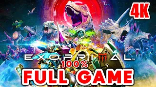 EXOPRIMAL - FULL GAME Walkthrough Gameplay 100% (4K 60FPS) No Commentary