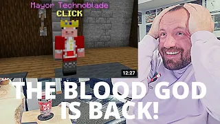 Technoblade I Became the Mayor of Skyblock (FIRST REACTION!) he is FINALLY BACK!