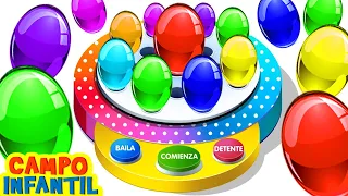 Campo Infantil | Huevitos Bailarines para Aprender Colores y más Diversión para Niños