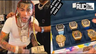 6ix9ine Spends $1M On Jewelry In The Parking Lot Of Vegas Hotel