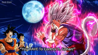 What If Goku And Vegeta Wished BEAST GOHANS Tail Back