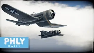 GULL WINGS will cure depression 100% | F4U-4B CORSAIR (War Thunder Plane Gameplay)