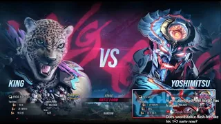 hakaioh (king) VS eyemusician (yoshimitsu) - Tekken 8 Rank Match