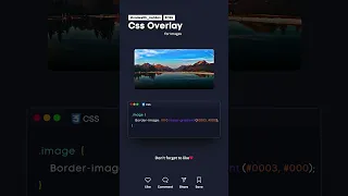 CSS Overlay #codewith_muhilan #css #coding