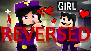 PURPLE GIRL VS PURPLE GUY! REVERSED | Fazbear and Friends SHORTS 1-16 Compilation