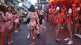 Runway Market, Soi 6, Beach Road scenes - Pattaya, Thailand, April 2024