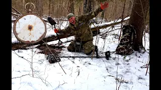 ЦАРСКИЕ СЕРЕБРЯНЫЕ КАРМАННЫЕ ЧАСЫ ИЗ ПОД СТАРОГО ДЕРЕВА! ЛЕСНОЙ КОП!