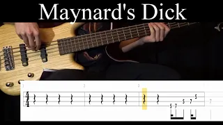 Maynard's D!ck (Tool) - Bass Cover (With Tabs) by Leo Düzey