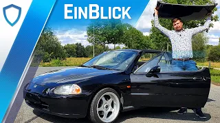 Honda CRX Del Sol 1.6 (1998) - Günstige Alternative für Targa Fans? | Test & Review