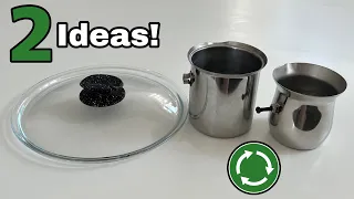 2 Great Recycling Ideas with Old Kitchenware