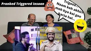 Prank With Triggered Insaan | Wajahat Hasan | Suneo | Live Insaan | Nischay Malhan | Reaction !! 😁🤣🤣