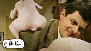 Bean's Turkey DISASTER | Mr Bean Funny Clips | Mr Bean Official