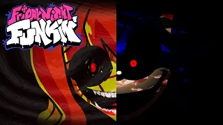 Friday Night Funkin' Monika.chr vs Sonic.exe FULL WEEK (FNF Mod) (Triple Trouble/Cycles/U can't Run)