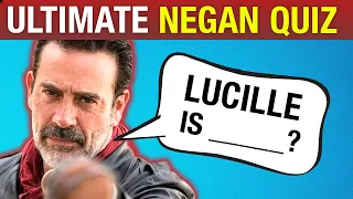 Do You Know EVERYTHING About Negan? - Negan TWD Quiz