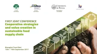 Cooperative strategies and value creation in sustainable food supply chain