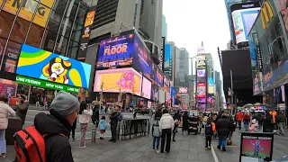 Walking Tour:Times Square, New York, USA VLOG