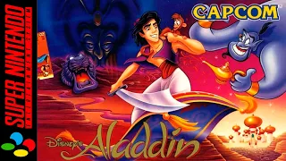 Disney's Aladdin - Full Game Walkthrough / Longplay (SNES) 1080p 60fps