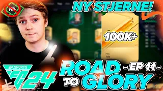 KØBER NY PROFIL TIL MERE END 100K! FC 24 "Road To Glory" #11 Dansk