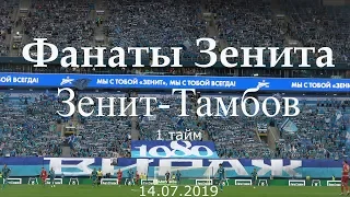 #ФанатыЗенита 1 тайм #ЗенитТамбов