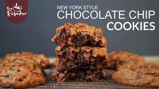 Easy! Chocolate Chip Cookies (New York Style)