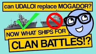 Can Udaloi replace Mogador in Clan Battles? 130k Match - World of Warships - Clyde Plays LIVE, E016