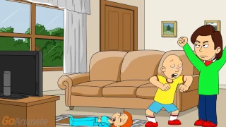 caillou beats up rosie/grounded