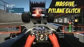 F1 2012 | Massive Pit Glitch