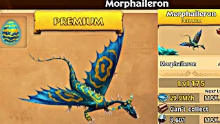 MORPHAILERON Max Level 175 Titan Mode - New Premium Changewing - Dragons: Rise of Berk