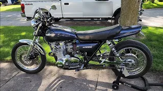 Performance Upgrades And Startup Of My 1978 KZ1000