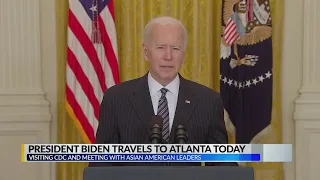 President Biden traveling to Atlanta Friday