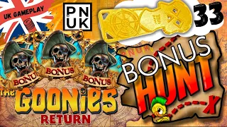 Goonies Returns Gold Key Bonus Hunt - Episode 33 - PUNK Slots 2024